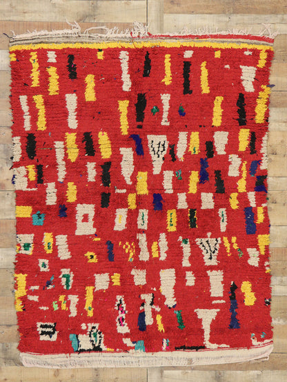 5 x 6 Vintage Moroccan Rug 20185