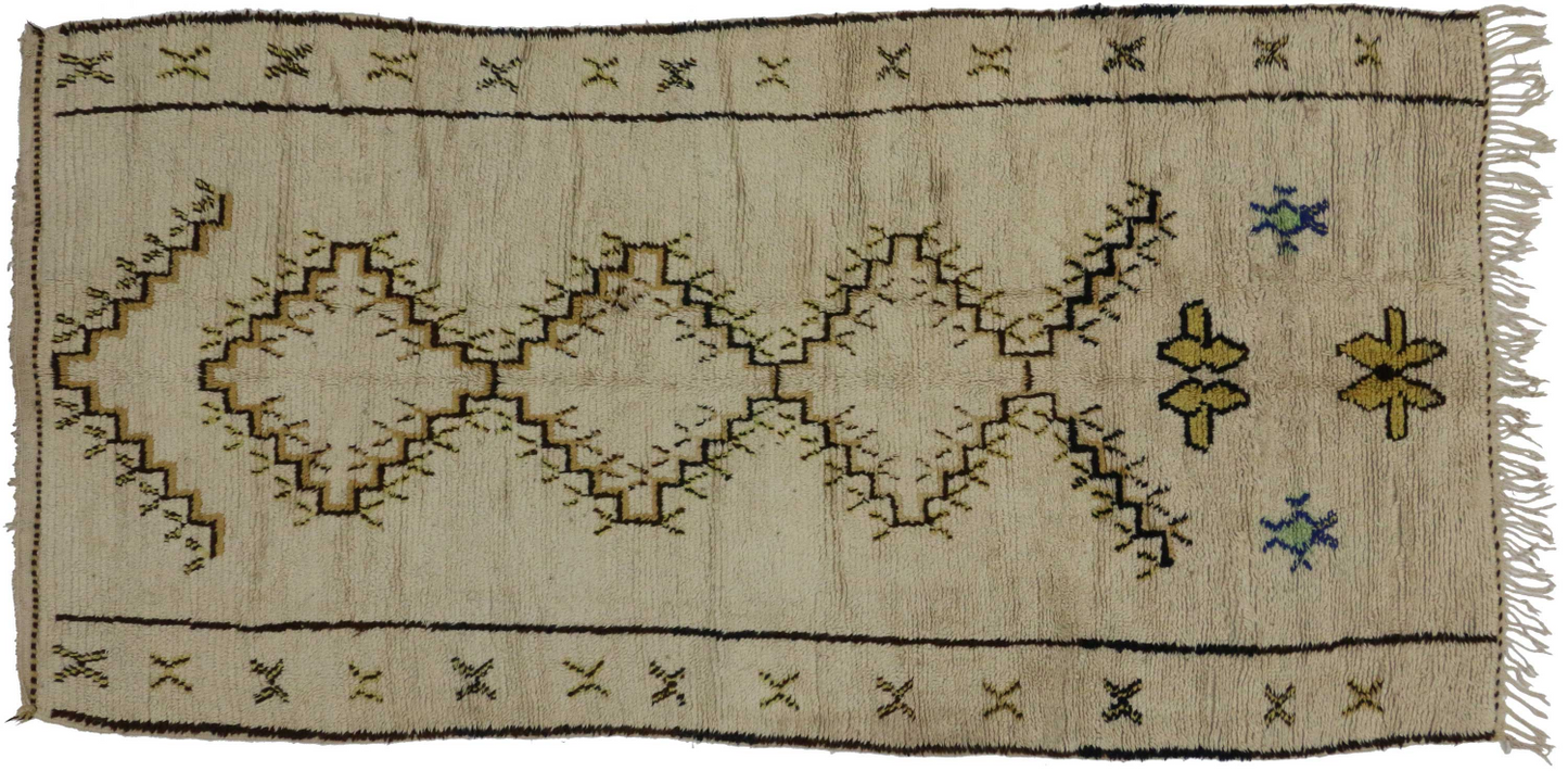5 x 9 Vintage Moroccan Rug 20189