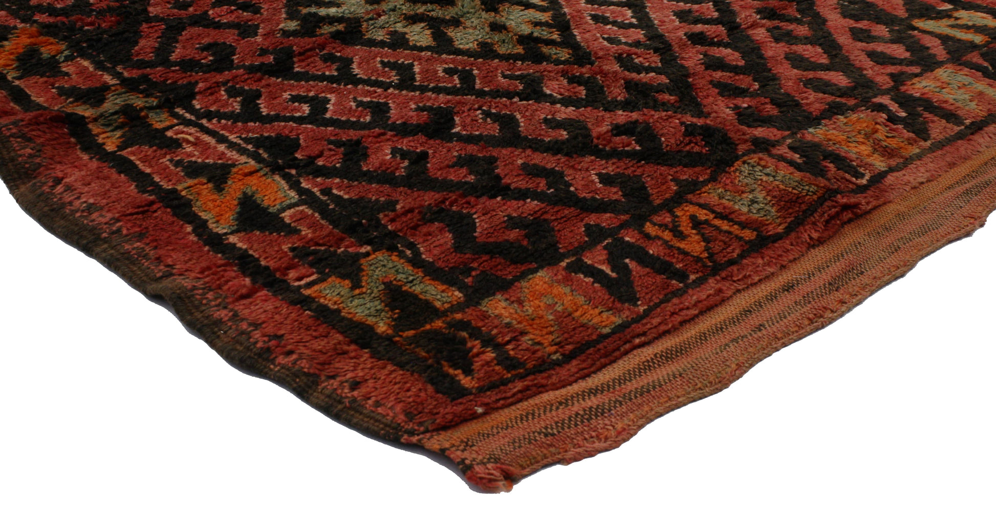 4 x 9 Vintage Moroccan Rug 20193