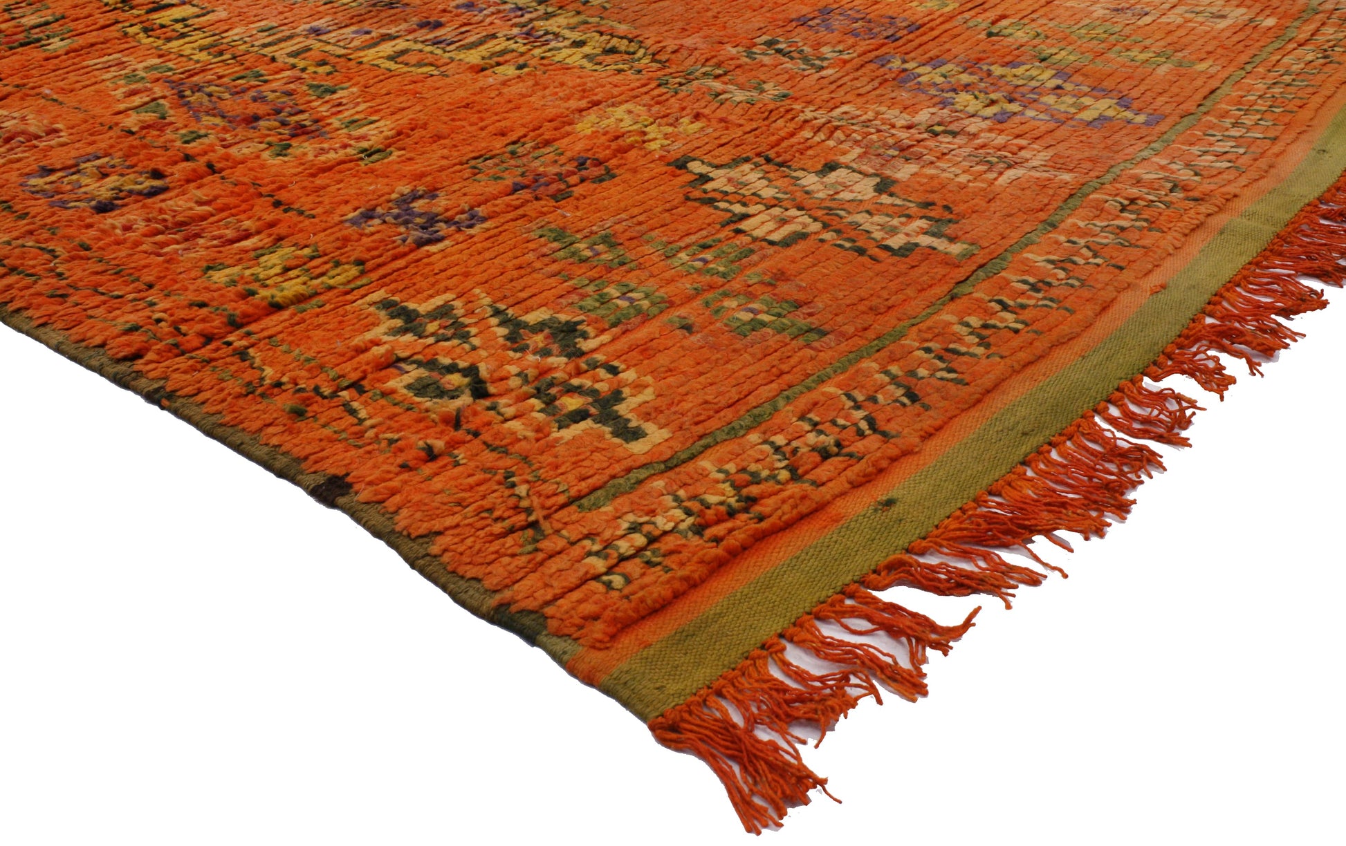 5 x 8 Vintage Moroccan Rug 20195