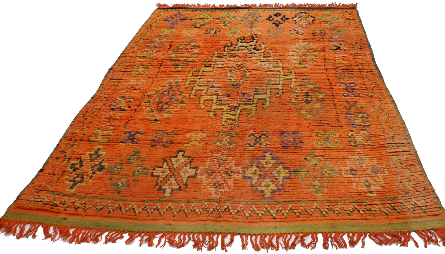 5 x 8 Vintage Moroccan Rug 20195
