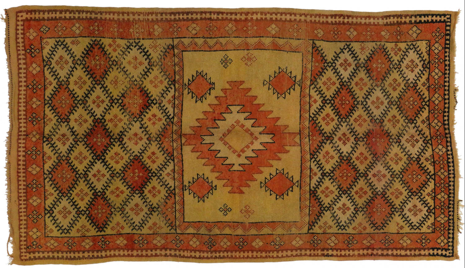 5 x 9 Vintage Moroccan Rug 20199