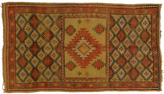 5 x 9 Vintage Moroccan Rug 20199