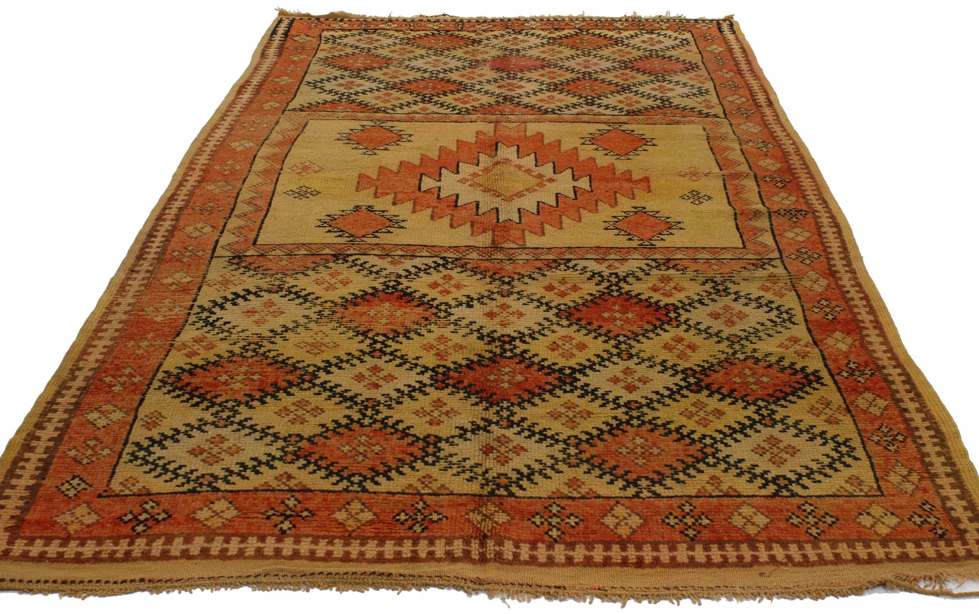 5 x 9 Vintage Moroccan Rug 20199