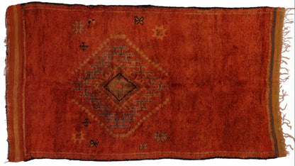 5 x 8 Vintage Moroccan Rug 20200