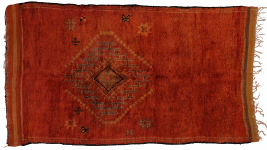 5 x 8 Vintage Moroccan Rug 20200