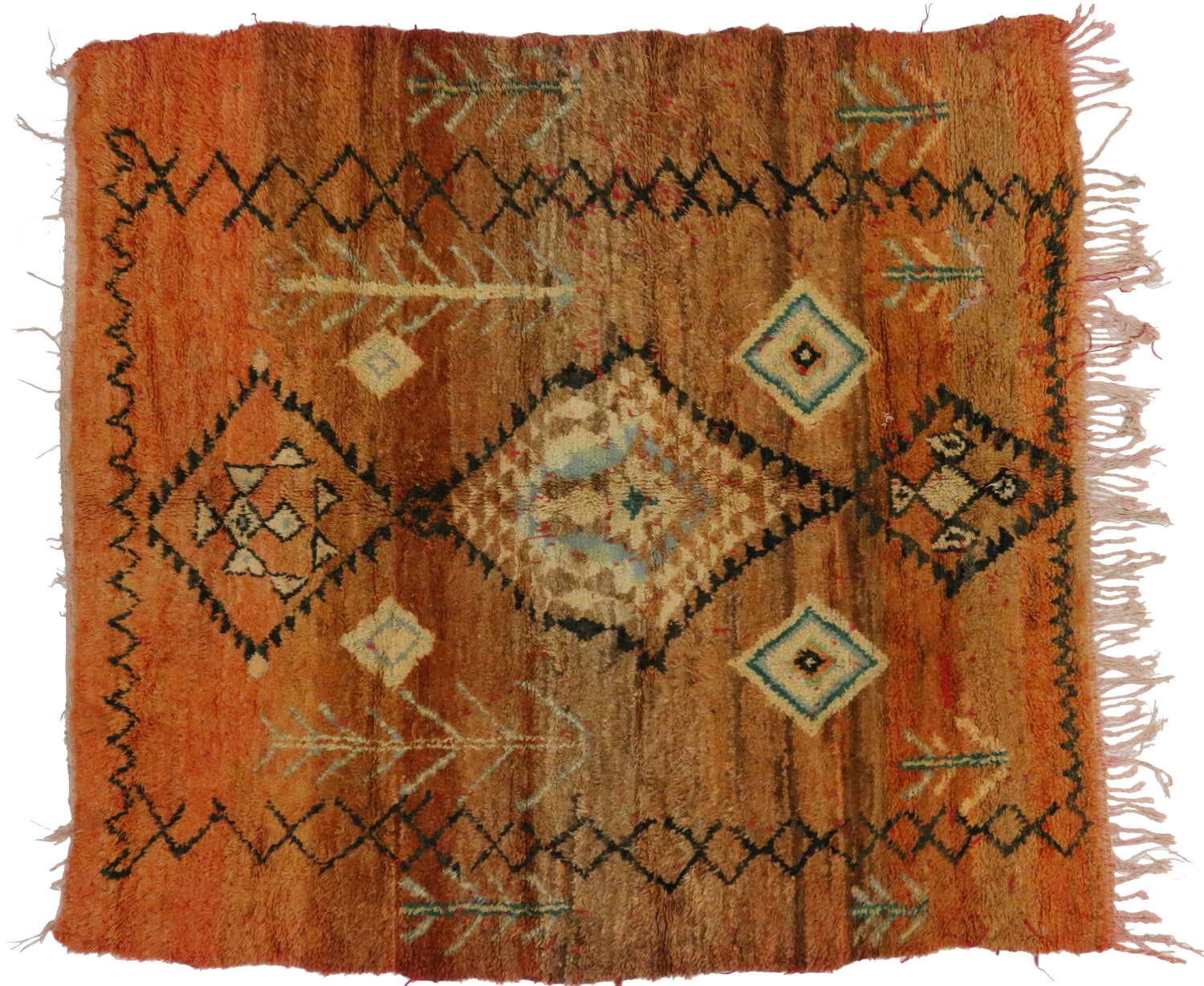 6 x 6 Vintage Moroccan Rug 20201