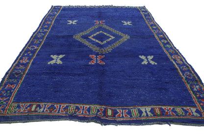 7 x 11 Vintage Moroccan Rug 20203
