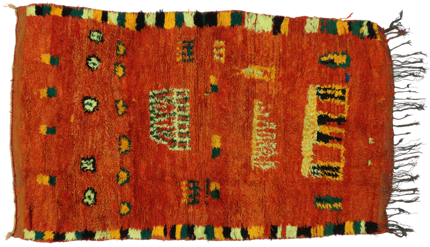 4 x 6 Vintage Moroccan Rug 20204