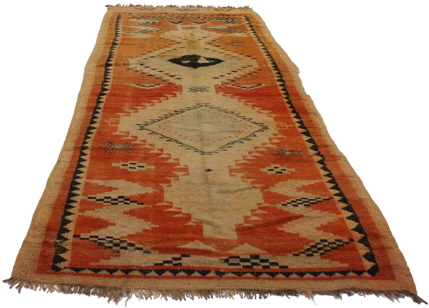 4 x 12 Vintage Moroccan Rug 20212