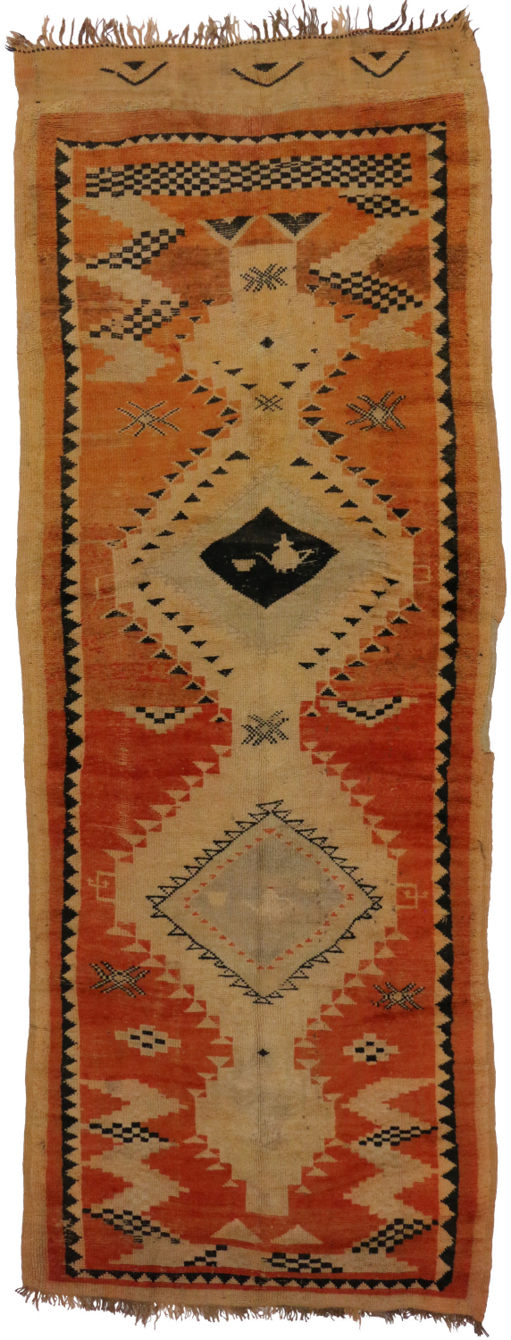 4 x 12 Vintage Moroccan Rug 20212
