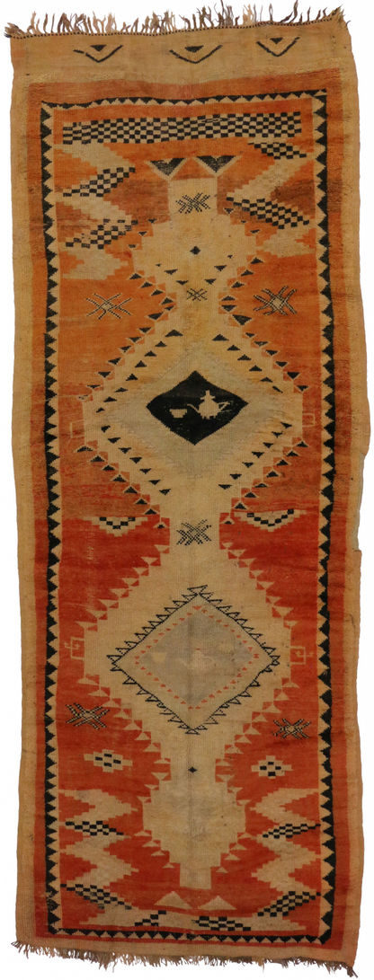 4 x 12 Vintage Moroccan Rug 20212