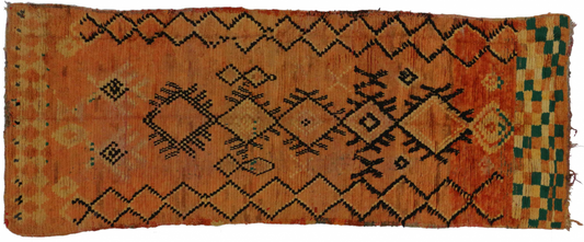 3 x 8 Vintage Moroccan Rug 20221