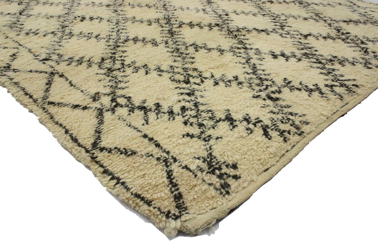 6 x 11 Vintage Beni Ourain Rug 20222