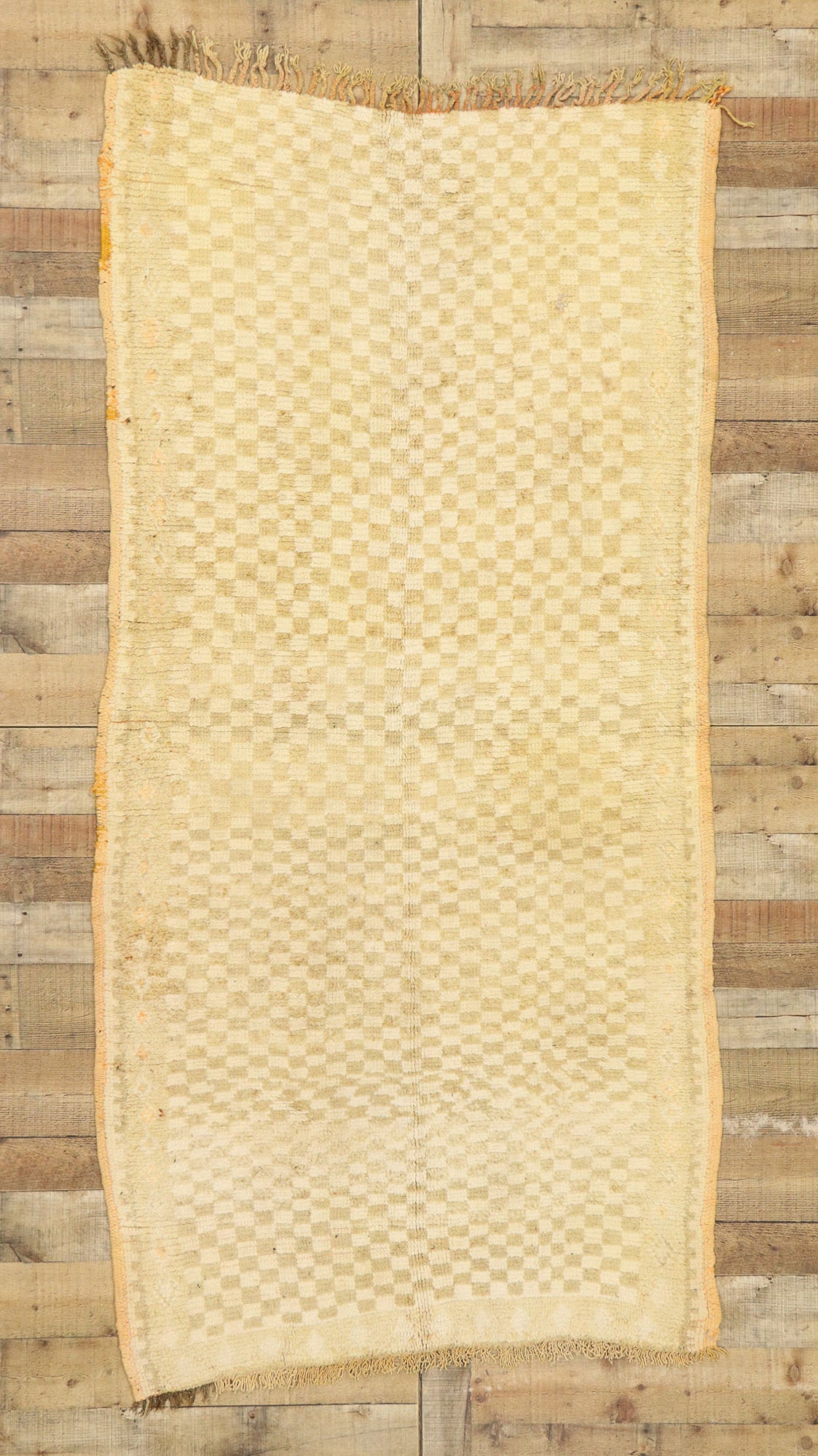 4 x 8 Vintage Berber Moroccan Runner 20225