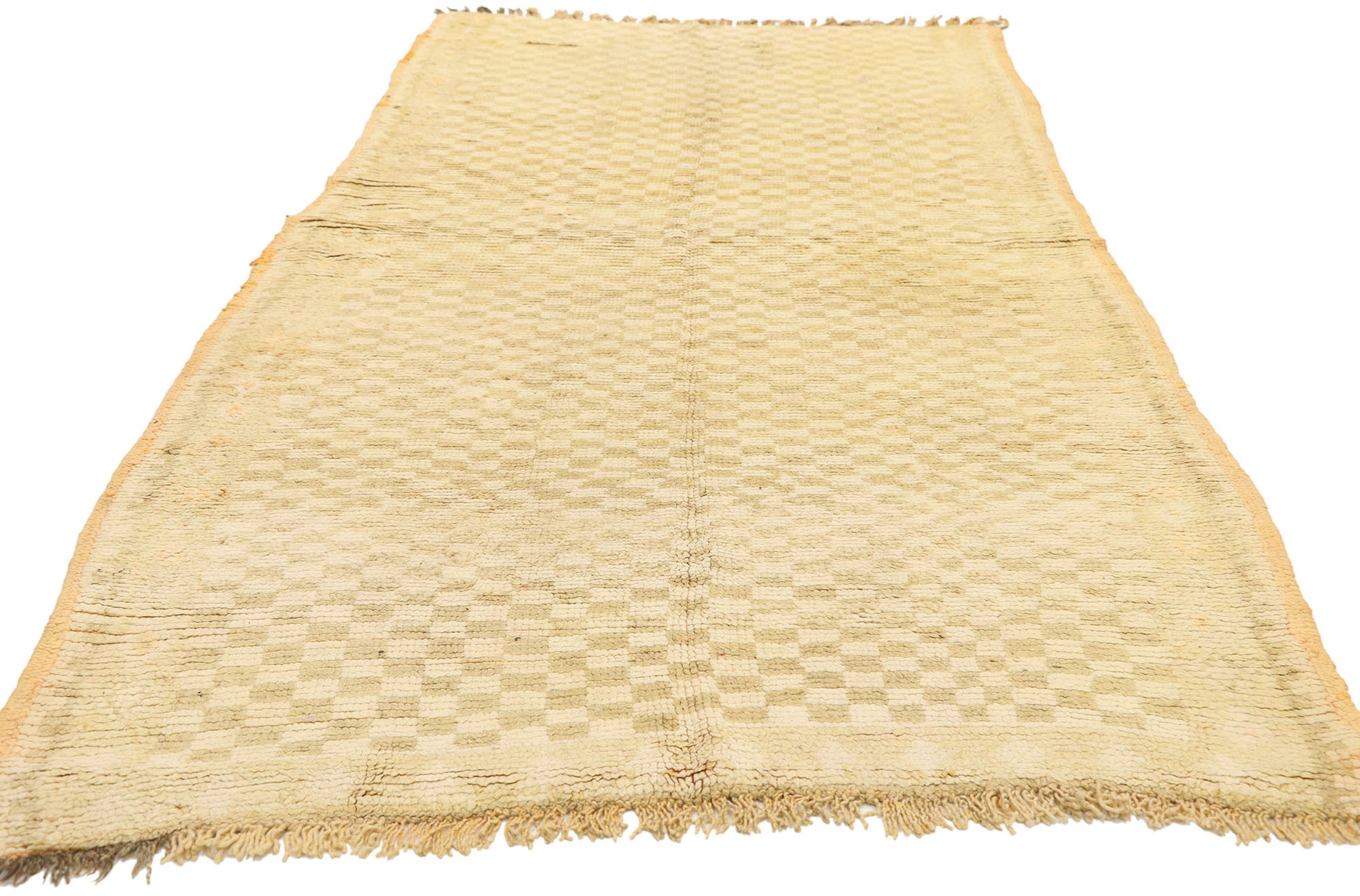 4 x 8 Vintage Berber Moroccan Runner 20225