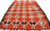 4 x 7 Vintage Red Boujad Moroccan Rug 20233