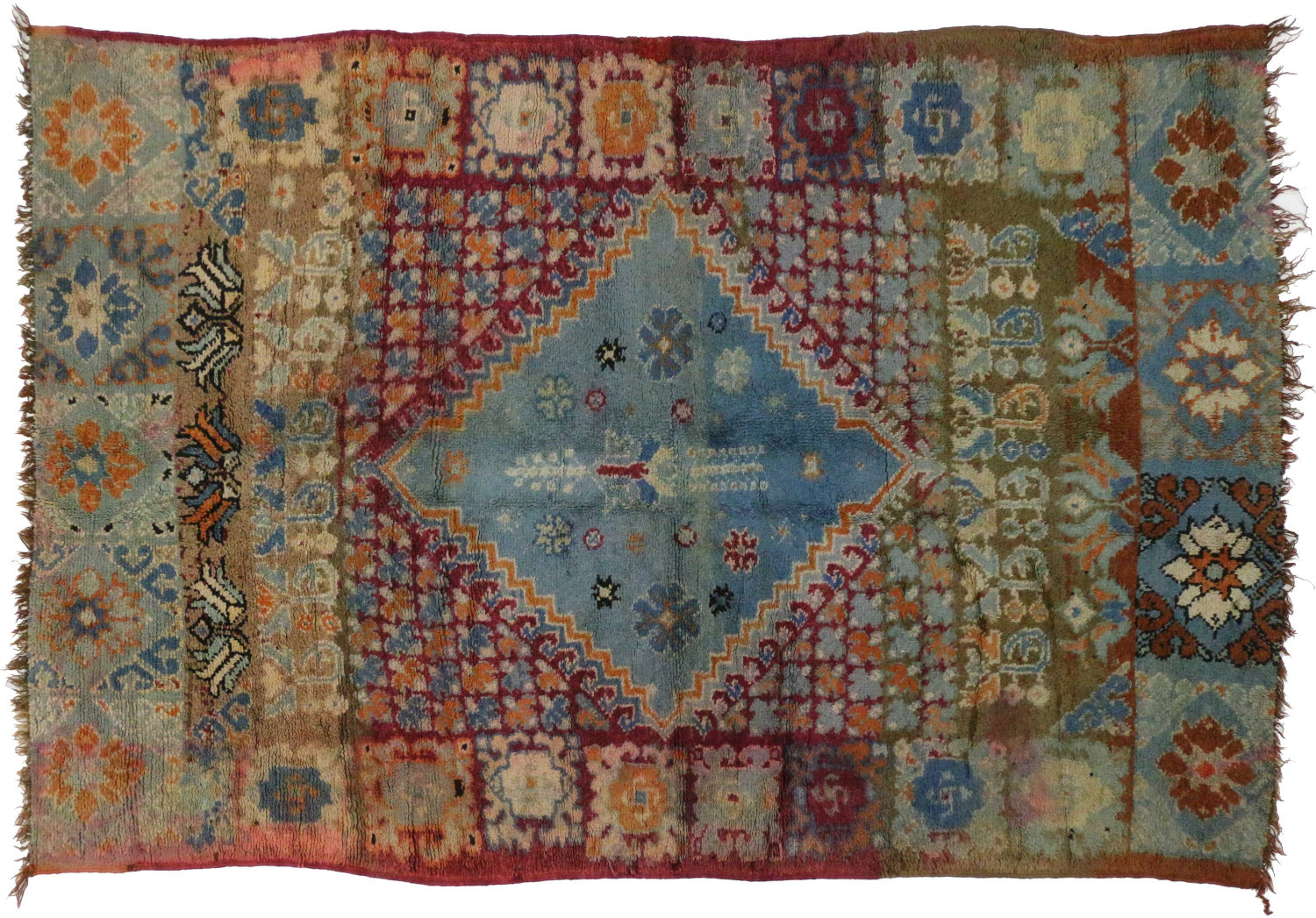 5 x 7 Vintage Moroccan Rug 20237
