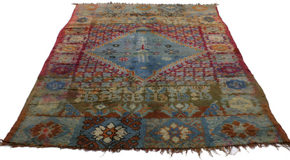 5 x 7 Vintage Moroccan Rug 20237