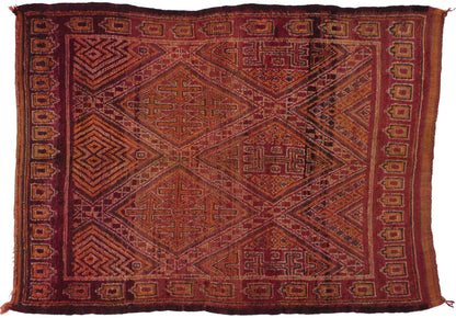 7 x 8 Vintage Moroccan Rug 20242