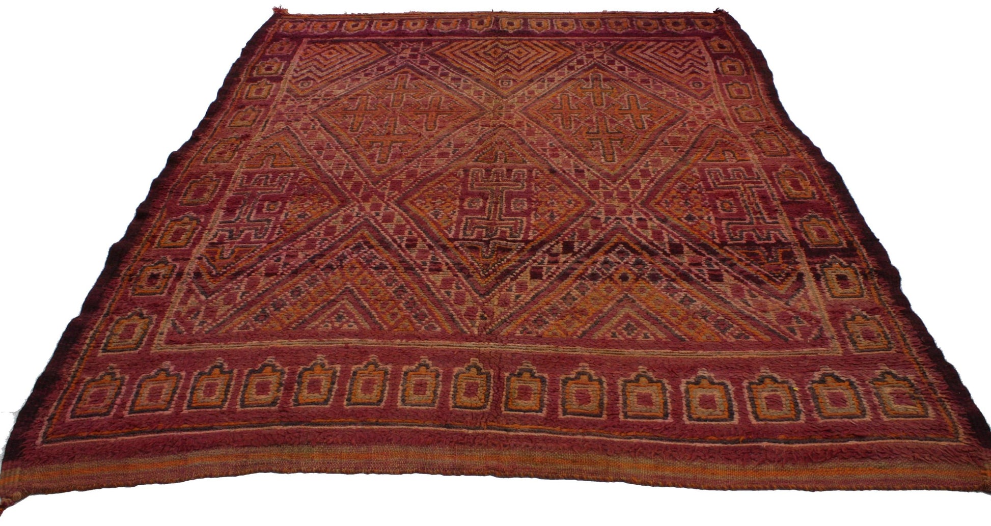7 x 8 Vintage Moroccan Rug 20242