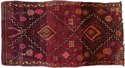 6 x 11 Vintage Moroccan Rug 20245