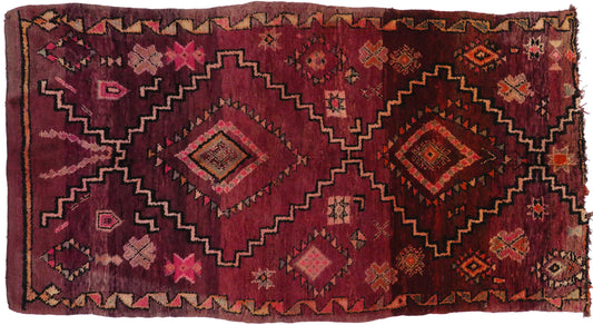 6 x 11 Vintage Moroccan Rug 20245