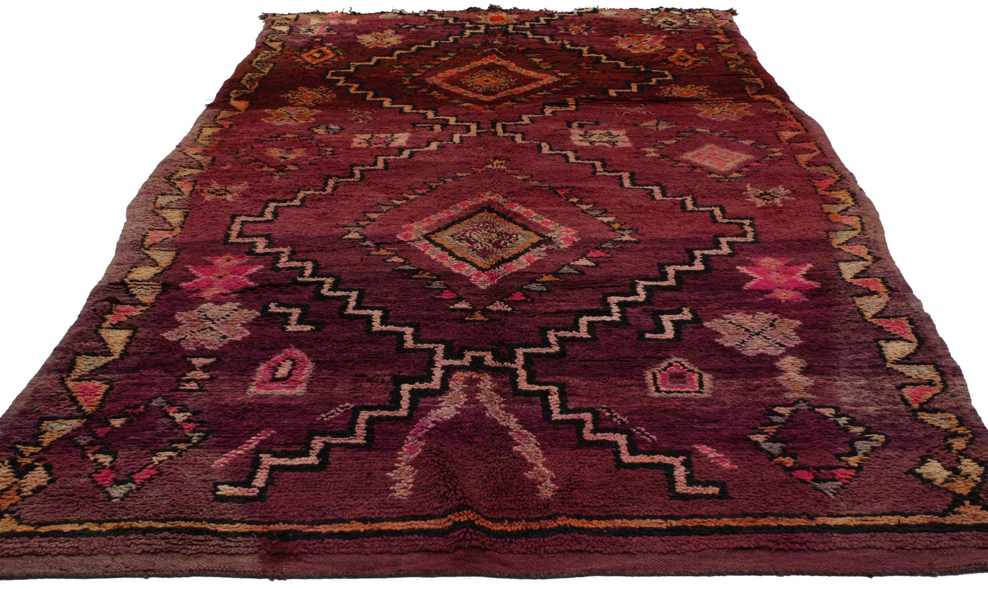 6 x 11 Vintage Moroccan Rug 20245