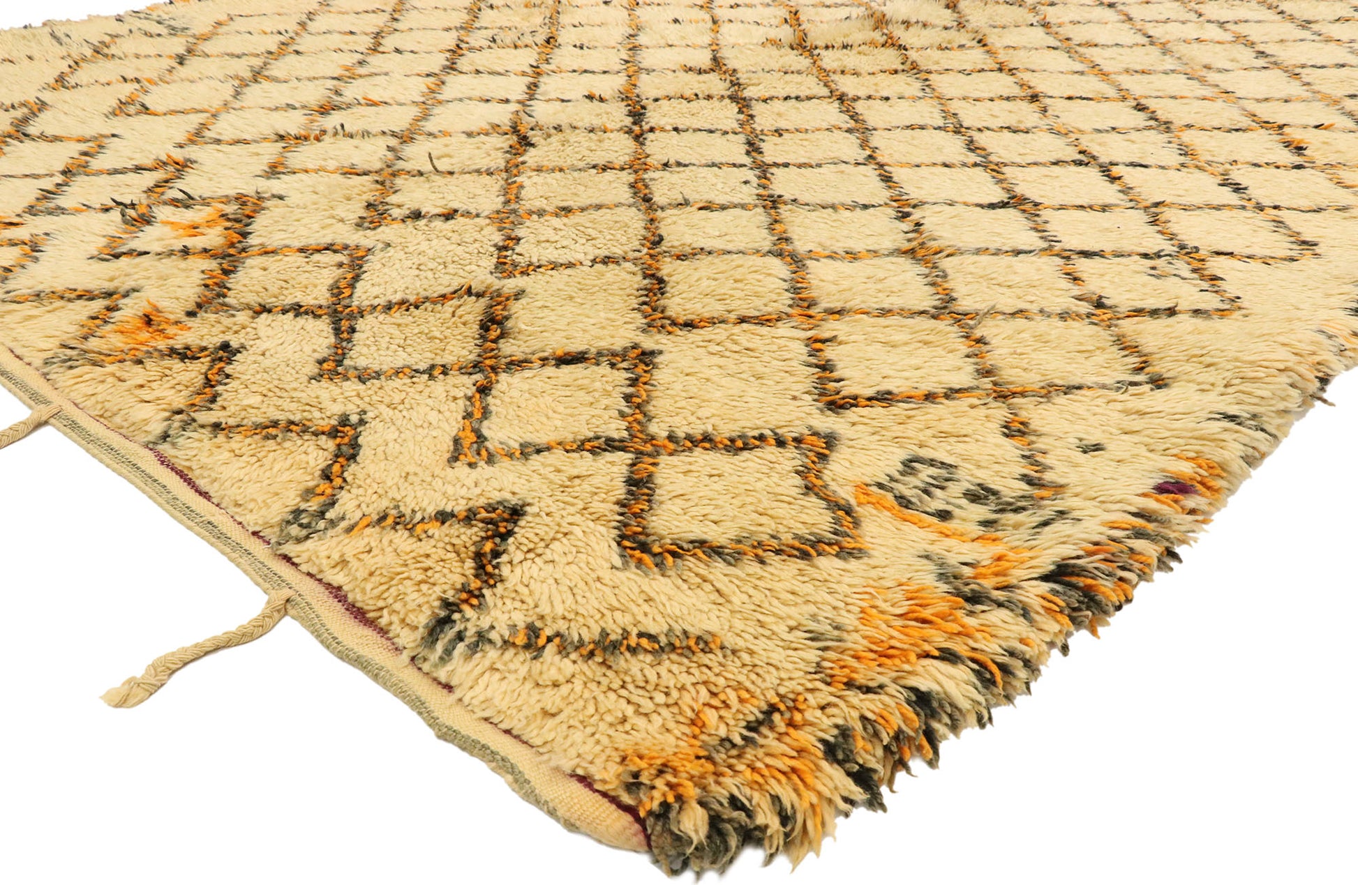 5 x 11 Vintage Beni Ourain Moroccan Rug 20246