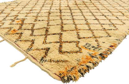 5 x 11 Vintage Beni Ourain Moroccan Rug 20246