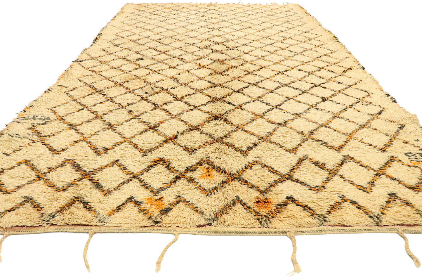 5 x 11 Vintage Beni Ourain Moroccan Rug 20246