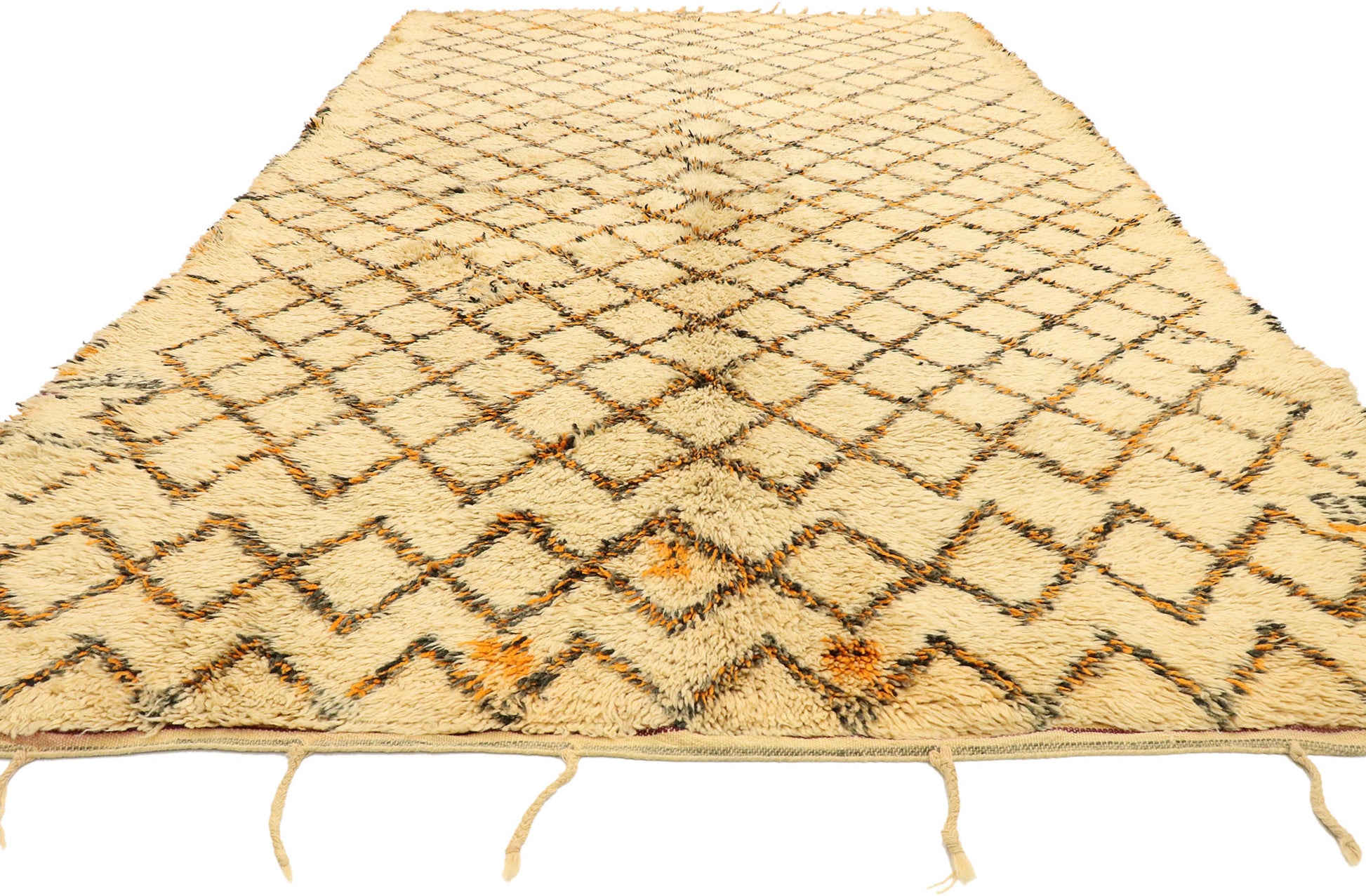 5 x 11 Vintage Beni Ourain Moroccan Rug 20246