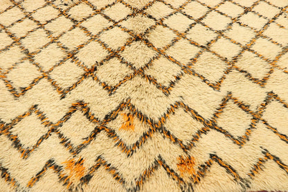 5 x 11 Vintage Beni Ourain Moroccan Rug 20246