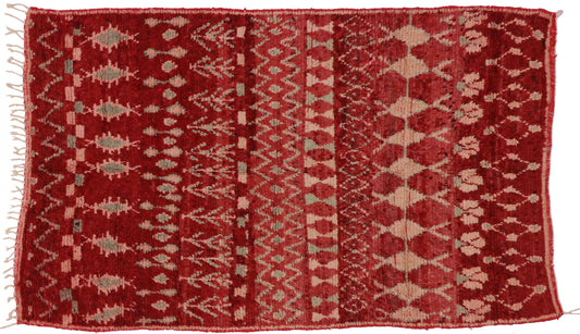 5 x 7 Vintage Moroccan Rug 20249