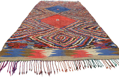 5 x 10 Vintage Moroccan Azilal Rug 20250