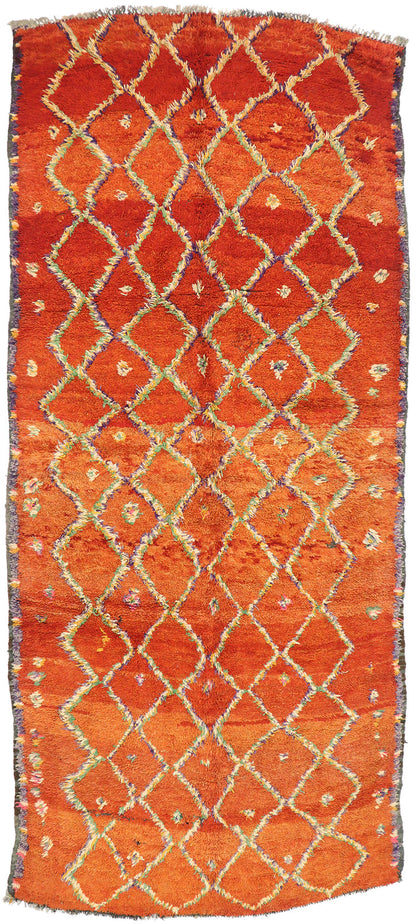 6 x 14 Vintage Moroccan Rug 20252