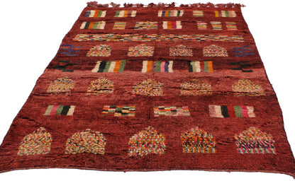 5 x 8 Vintage Moroccan Rug 20258