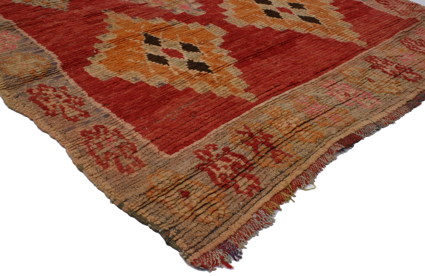 4 x 10 Vintage Moroccan Rug 20264