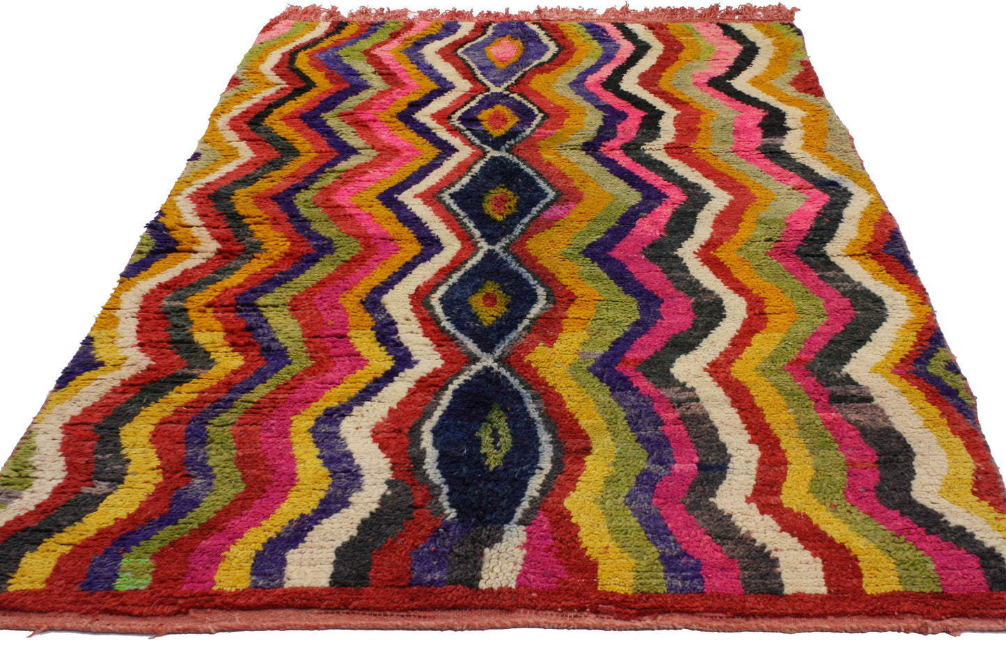 5 x 8 Vintage Moroccan Rug 20267