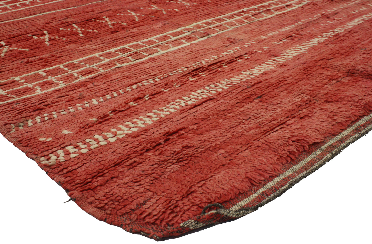 5 x 6 Vintage Berber Red Moroccan Rug 20268