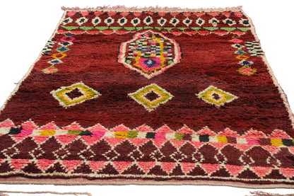 5 x 7 Vintage Moroccan Rug 20271