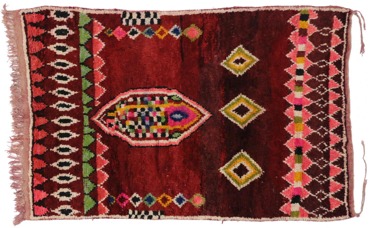 5 x 7 Vintage Moroccan Rug 20271