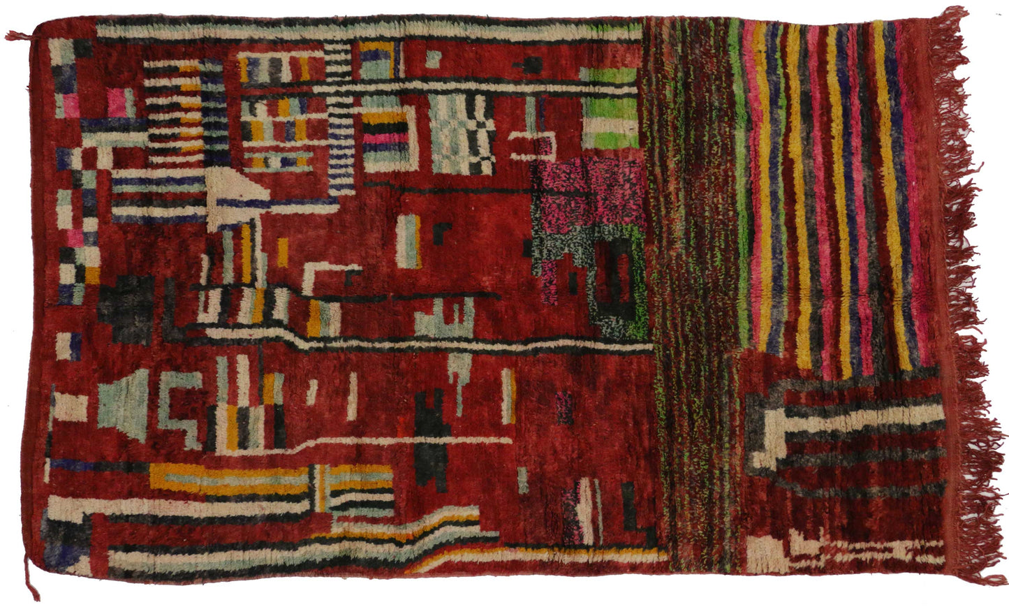 5 x 8 Vintage Moroccan Rug 20272