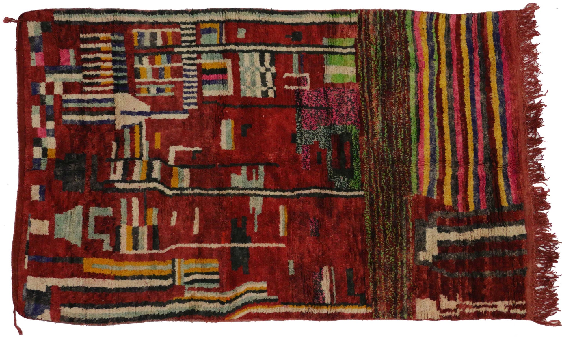 5 x 8 Vintage Moroccan Rug 20272