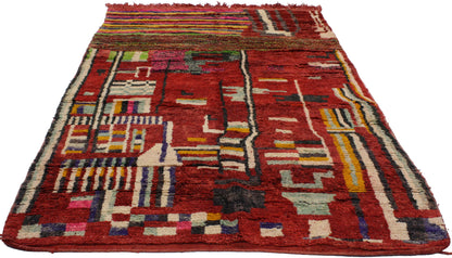 5 x 8 Vintage Moroccan Rug 20272
