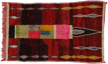5 x 8 Vintage Moroccan Rug 20276