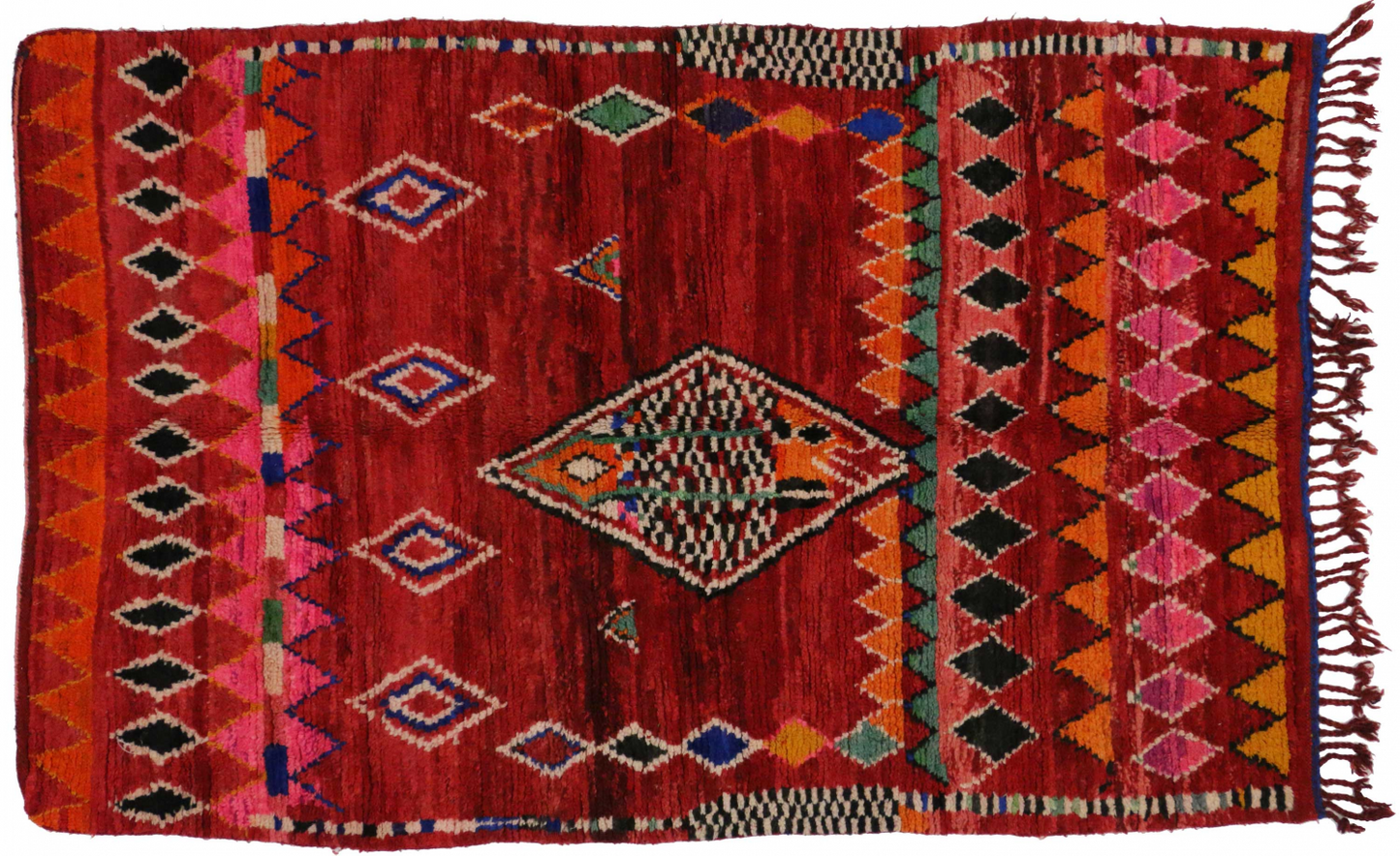 5 x 8 Vintage Moroccan Rug 20279