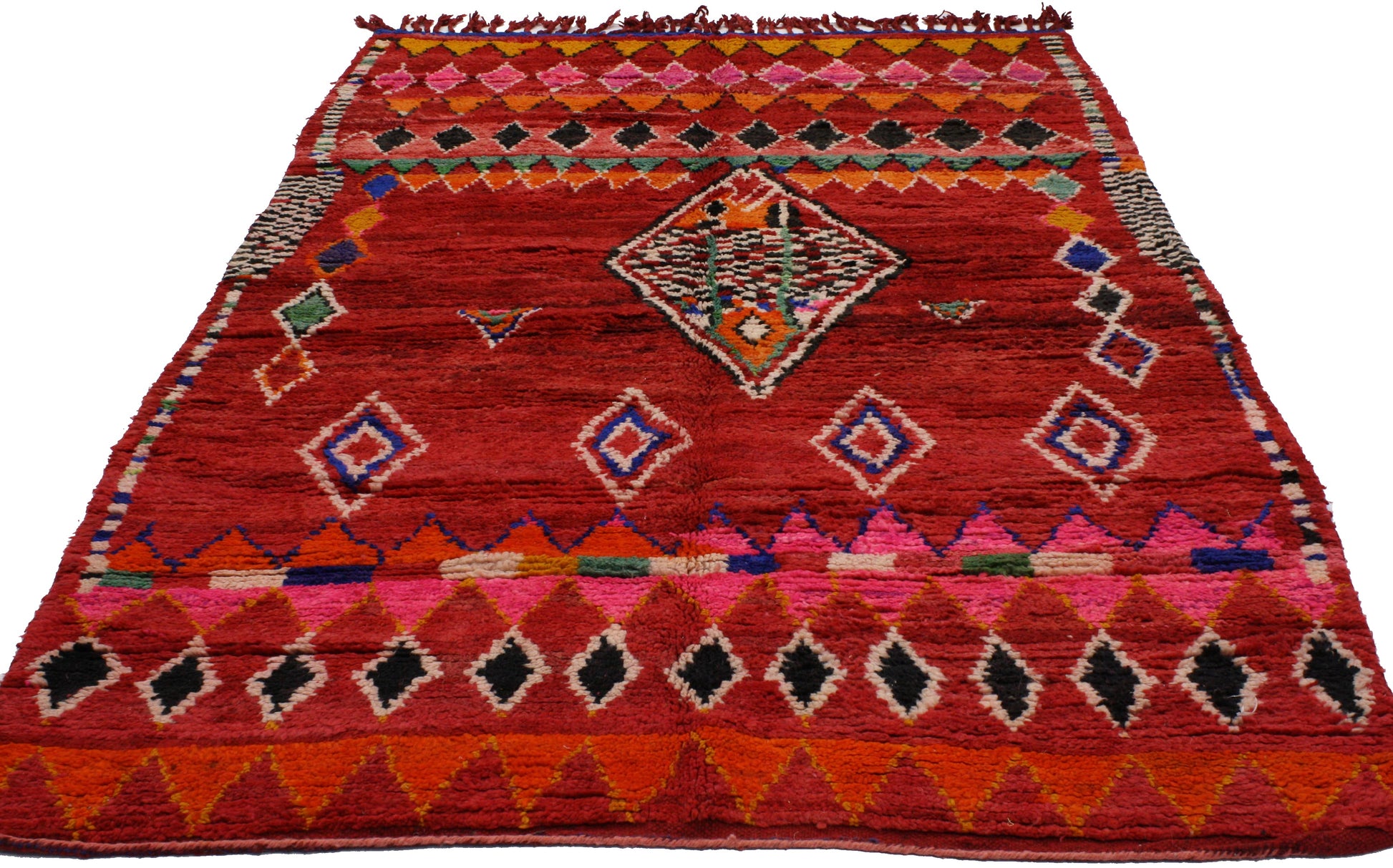 5 x 8 Vintage Moroccan Rug 20279