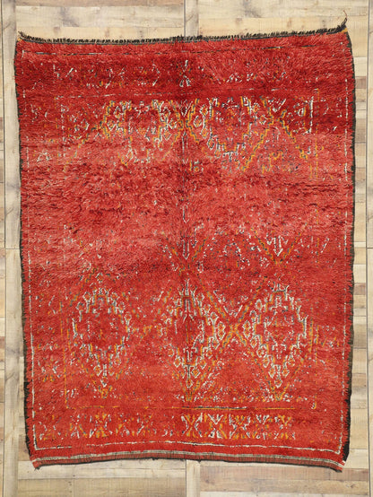 7 x 9 Vintage Moroccan Rug 20280