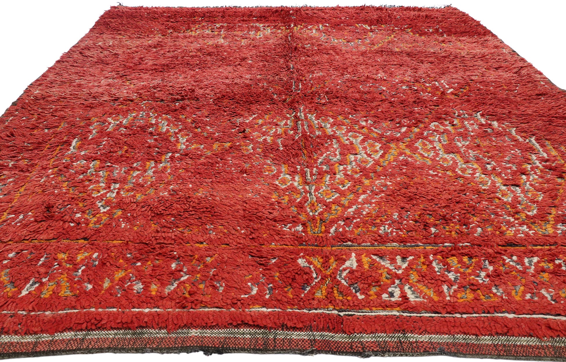 7 x 9 Vintage Moroccan Rug 20280